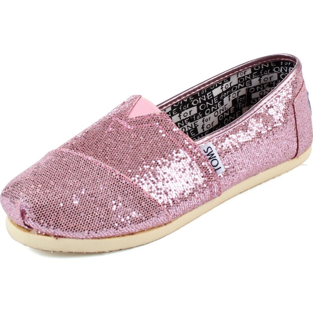 Sparkly pink toms!!